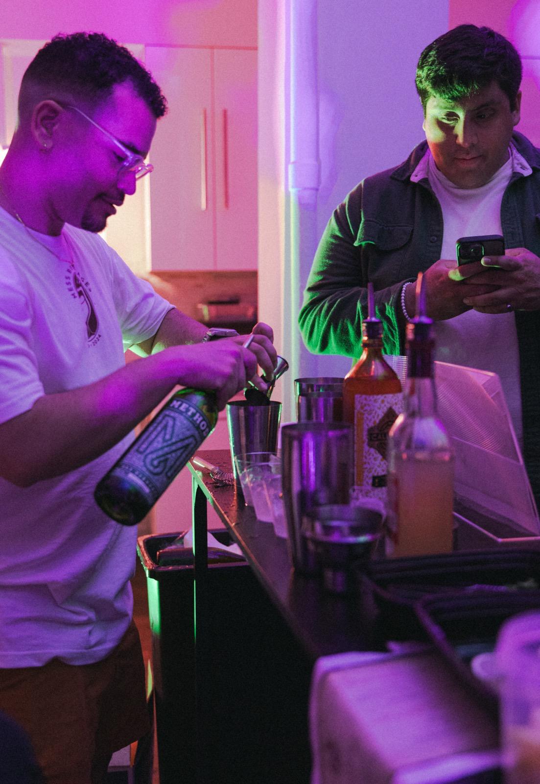 Event bar service by Mess Beverages